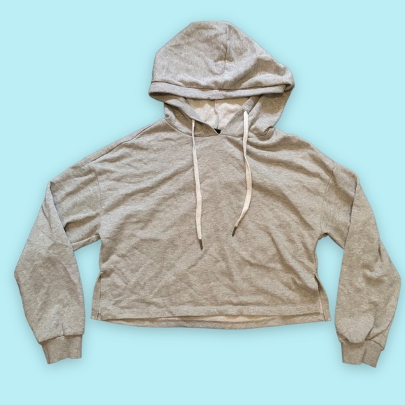 [Wild Fable] BOGO $1 Glitter Crop Hoodie - Picture 2 of 11